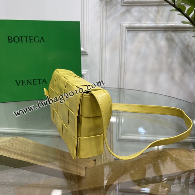 Bottega veneta高端女包 KF0022 寶緹嘉CASSETTE五格油臘皮女包 BV經典款小牛皮編織單肩斜挎包  gxz1350